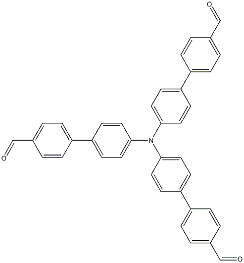 [1,1'-Biphenyl]-4-carboxaldehyde,4'-[bis(4'-formyl[1,1'-biphenyl]-4-yl)amino]- CAS#: 872689-79-7