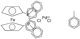 (1,1'-Bis(diphenylphosphino)ferrocene)dichloropalladiuM Toluene CAS#: 867381-03-1