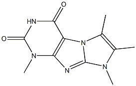 1,2,3,7-Tetramethyl-1H,7H-1,3a,5,7,8-pentaaza-cyclopenta[a]indene-4,6-dione CAS#: 879473-98-0