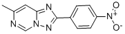[1,2,4]TRIAZOLO[1,5-C]PYRIMIDINE, 7-METHYL-2-(4-NITROPHENYL)- CAS#: 832144-06-6