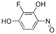 1,3-Benzenediol,  2-fluoro-4-nitroso- CAS#: 851128-73-9