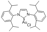 1,3-Bis(2,6-di-isopropylphenyl)imidazol-2-ylidenegold(I)chloride,95% CAS#: 852445-83-1