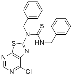 1,3-DIBENZYL-1-(7-CHLOROTHIAZOLO[5,4-D]PYRIMIDIN-2-YL)THIOUREA CAS#: 871266-88-5
