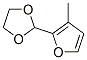 1,3-Dioxolane,  2-(3-methyl-2-furanyl)- CAS#: 878285-40-6