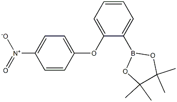 1,3,2-Dioxaborolane, 4,4,5,5-tetramethyl-2-[2-(4-nitrophenoxy)phenyl]- CAS#: 870221-30-0