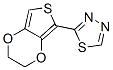 1,3,4-Thiadiazole,  2-(2,3-dihydrothieno[3,4-b]-1,4-dioxin-5-yl)- CAS#: 878801-63-9