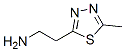 1,3,4-Thiadiazole-2-ethanamine,  5-methyl- CAS#: 847155-17-3