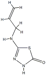 1,3,4-Thiodiazolid-2-one, 5-(allylimino)- (3CI) CAS#: 856196-17-3