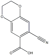 1,4-Benzodioxan-6-carboxylic  acid,  7-cyano-  (6CI) CAS#: 857020-54-3