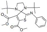 1,4-DI-TERT-BUTYL-6-PHENYLIMINO-7-THIA-1,4-DIAZA-SPIRO[4.4]NON-8-ENE-8,9-DICARBOXYLIC ACID DIMETHYL ESTER CAS#: 885722-24-7