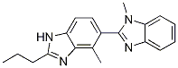 1,4'-Dimethyl-2'-propyl-2,5'-bi-1H-benzimidazole CAS#: 887583-89-3