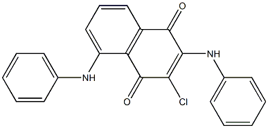 1,4-Naphthoquinone, 2,5-dianilino-3-chloro- (2CI) CAS#: 861334-52-3