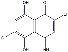 1,4-Naphthoquinone imine, 2,6-dichloro-5,8-dihydroxy- (5CI) CAS#: 828934-34-5