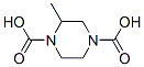 1,4-Piperazinedicarboxylic acid, 2-methyl- CAS#: 857188-26-2
