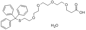 15-TRITYLMERCAPTO-4,7,10,13-TETRAOXAPENTADECANOIC ACID MONOHYDRATE CAS#: 882847-05-4