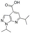 1,6-DIISOPROPYL-1H-PYRAZOLO[3,4-B]PYRIDINE-4-CARBOXYLIC ACID CAS#: 851398-34-0