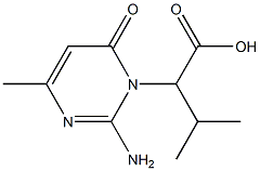1(6H)-Pyrimidineacetic acid, 2-amino--alpha--isopropyl-4-methyl-6-oxo- (5CI) CAS#: 857409-62-2