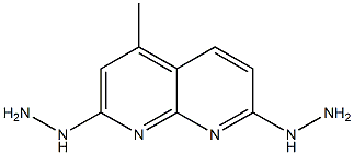 1,8-Naphthyridine,  2,7-dihydrazino-4-methyl-  (3CI) CAS#: 876484-62-7