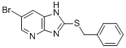 1H-IMIDAZO[4,5-B]PYRIDINE,6-BROMO-2-[(PHENYLMETHYL)THIO]- CAS#: 862105-66-6