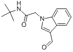 1H-INDOLE-1-ACETAMIDE, N-(1,1-DIMETHYLETHYL)-3-FORMYL- CAS#: 870540-82-2