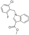 1H-INDOLE-3-CARBOXYLIC ACID, 1-[(2-CHLORO-6-FLUOROPHENYL)METHYL]-,METHYL ESTER CAS#: 862654-25-9