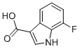 1H-INDOLE-3-CARBOXYLIC ACID,7-FLUORO CAS#: 858515-66-9