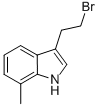 1H-INDOLE,3-(2-BROMOETHYL)-7-METHYL- CAS#: 863289-24-1
