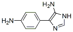 1H-Imidazol-5-amine, 4-(4-aminophenyl)- CAS#: 861362-46-1
