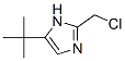 1H-Imidazole,  2-(chloromethyl)-5-(1,1-dimethylethyl)- CAS#: 863477-27-4