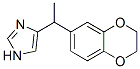 1H-Imidazole,  4-[1-(2,3-dihydro-1,4-benzodioxin-6-yl)ethyl]-  (9CI) CAS#: 880782-91-2