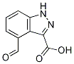 1H-Indazole-3-carboxylic acid, 4-forMyl- CAS#: 885519-90-4