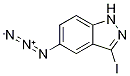 1H-Indazole, 5-azido-3-iodo- CAS#: 876365-97-8