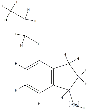 1H-Inden-1-ol,2,3-dihydro-4-propoxy-(9CI) CAS#: 820238-23-1