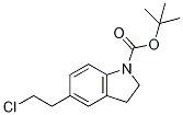 1H-Indole-1-carboxylic acid, 5-(2-chloroethyl)-2,3-dihydro-, 1,1-diMethylethyl ester CAS#: 860024-94-8