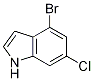 1H-Indole, 4-broMo-6-chloro- CAS#: 885519-23-3
