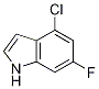 1H-Indole, 4-chloro-6-fluoro- CAS#: 885520-79-6