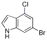 1H-Indole, 6-broMo-4-chloro- CAS#: 885519-01-7