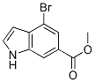 1H-Indole-6-carboxylic acid, 4-broMo-, Methyl ester CAS#: 882679-96-1