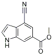 1H-Indole-6-carboxylic acid, 4-cyano-, Methyl ester CAS#: 885518-38-7