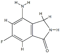 1H-Isoindol-1-one, 4-aMino-6-fluoro-2,3-dihydro- CAS#: 850462-63-4