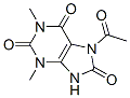 1H-Purine-2,6,8(3H)-trione, 7-acetyl-7,9-dihydro-1,3-dimethyl- CAS#: 876495-98-6