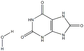 1H-Purine-2,6,8(3H)-trione, 7,9-dihydro-, hydrate (1:1) CAS#: 880347-59-1