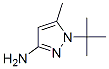 1H-Pyrazol-3-amine,  1-(1,1-dimethylethyl)-5-methyl- CAS#: 880488-27-7