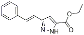1H-Pyrazole-5-carboxylic acid, 3-(2-phenylethenyl)-, ethyl ester CAS#: 856061-34-2