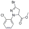 1H-Pyrazole-5-carboxylic acid, 3-broMo-1-(2-chlorophenyl)-4,5-dihydro-, Methyl ester CAS#: 871239-15-5