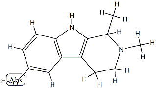 1H-Pyrido[3,4-b]indol-6-ol,2,3,4,9-tetrahydro-1,2-dimethyl-(9CI) CAS#: 828922-86-7
