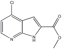 1H-Pyrrolo[2,3-b]pyridine-2-carboxylic acid, 4-chloro-, methyl ester CAS#: 871583-23-2