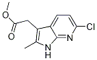 1H-Pyrrolo[2,3-b]pyridine-3-acetic acid, 6-chloro-2-Methyl-, Methyl ester CAS#: 872366-94-4