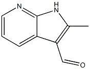 1H-Pyrrolo[2,3-b]pyridine-3-carboxaldehyde, 2-methyl- CAS#: 858275-30-6