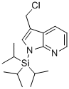 1H-Pyrrolo[2,3-b]pyridine, 3-(chloromethyl)-1-[tris(1-methylethyl)silyl]- CAS#: 873786-04-0